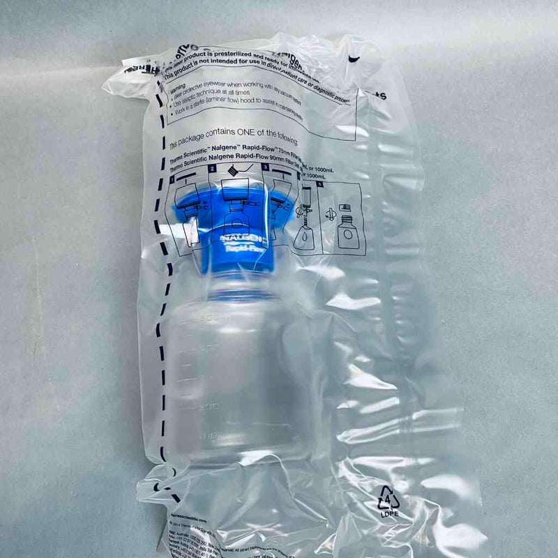Thermo Scientific Bottle Top Filter 500 ml Rapid Flow 0.2 um PES Case of 12 Filters Filters Thermo Scientific