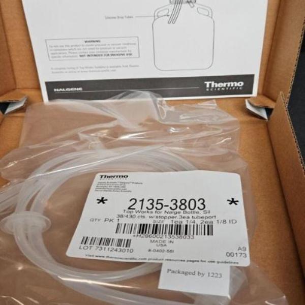 Thermo Scientific Carboy Aseptic Closure with 1/4 in. and Two 1/8 in. ID Ports Lab Equipment::Pumps, Pump Access. & Tubing Thermo Scientific
