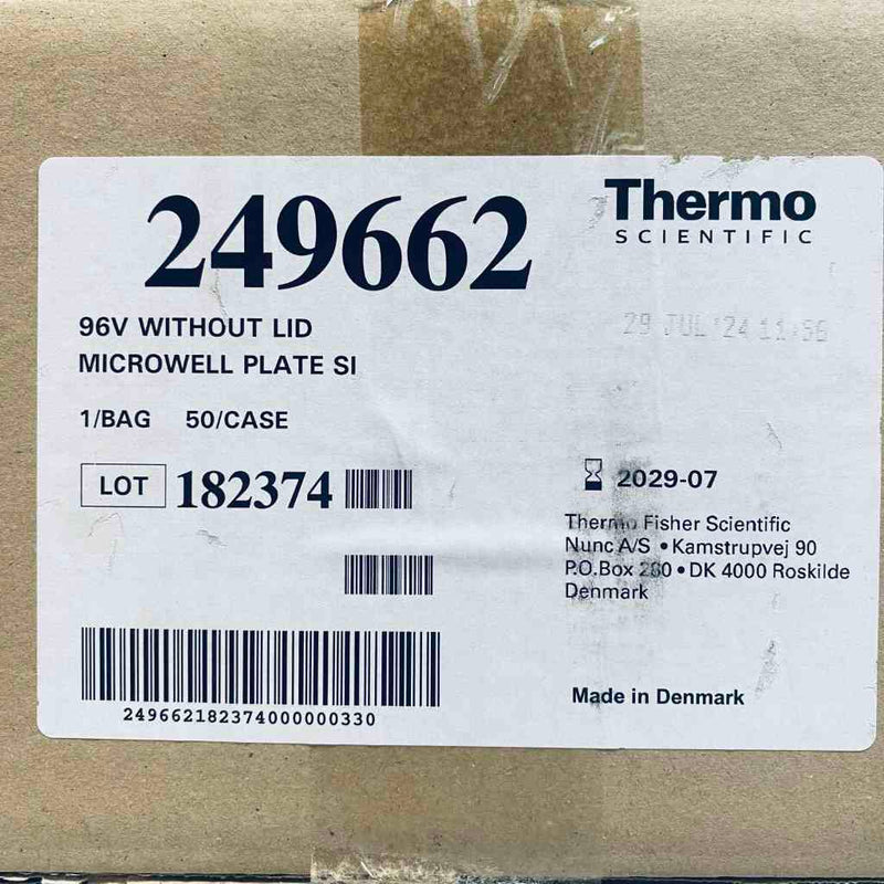 Thermo Scientific Cell Culture Microplate 96 Well V Bottom Case of 50 Plates Petri Dishes/Culture Plates Thermo Scientific