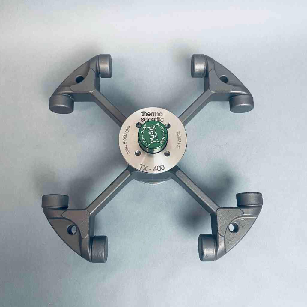 Thermo Scientific Centrifuge Swing Bucket Rotor TX-400 4 x 400 ml ...