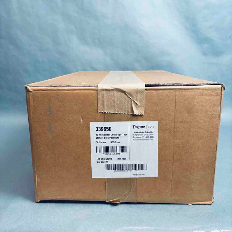 Thermo Scientific Centrifuge Tube Conical 15 ml Case of 500 Tubes Centrifuge Tubes Thermo Scientific