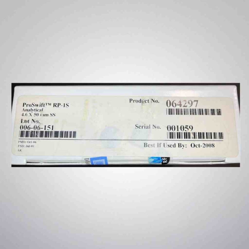 Thermo Scientific Chromatography Column ProSwift RP-1S 4.6 x 50 mm Sealed Chromatography Columns & Reservoirs Thermo Scientific