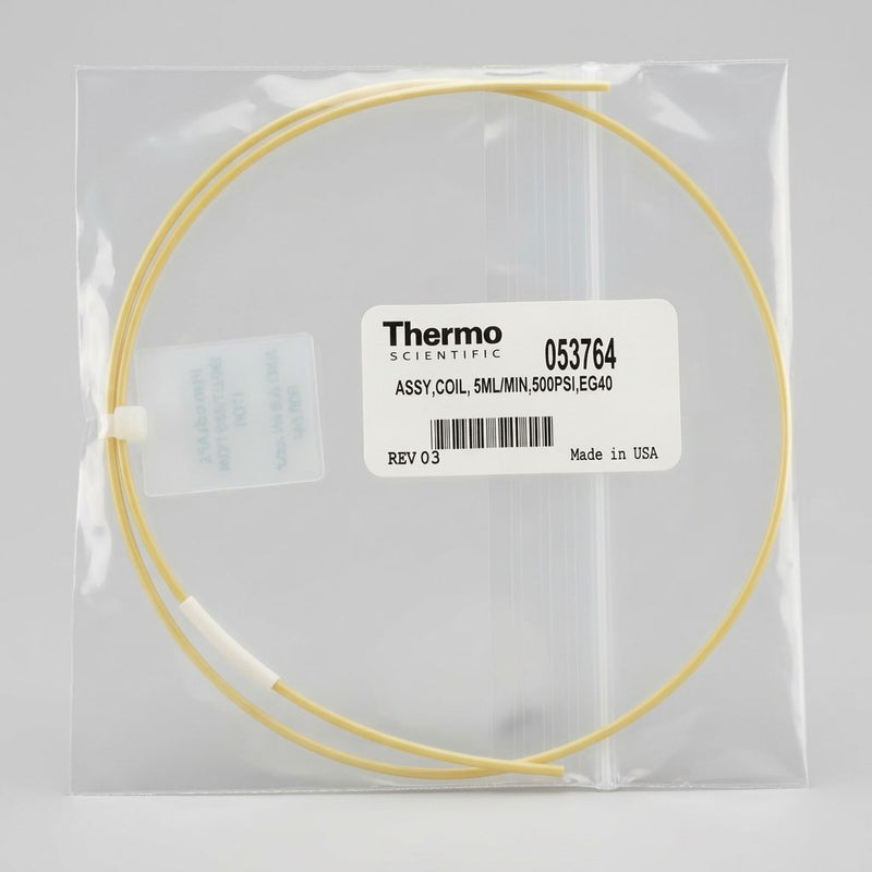 Contrapresión del conjunto de bobina Thermo Scientific 0,5 ml/min 500 psi