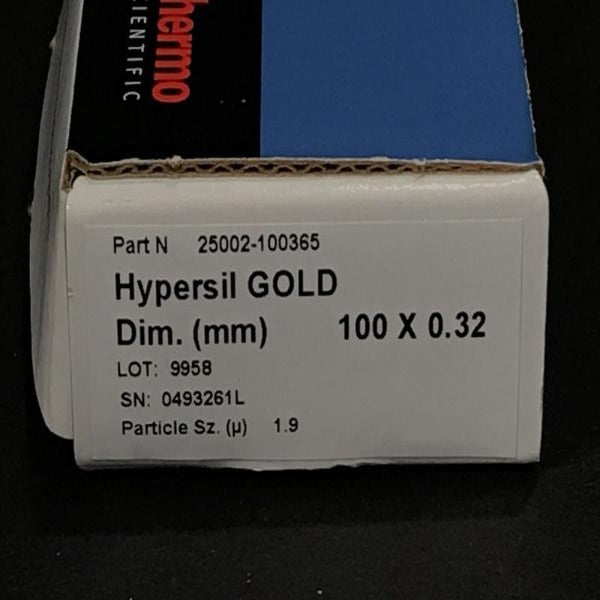 Thermo Scientific Column Hypersil Gold 100 x 0.32 mm Sealed LC/MS/GC Thermo Scientific