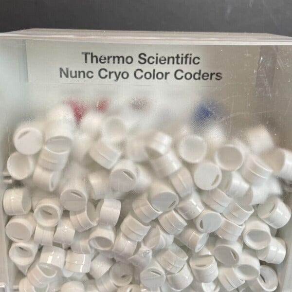 Thermo Scientific Cryo Vial Closure Color Coded White 750 Caps Other Thermo Scientific