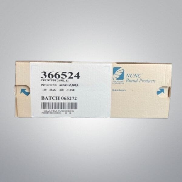 Thermo Scientific CryoBank Cryo Tube 3.6 ml PP Pack of 400 Tubes Lab Consumables::Tubes, Vials, and Flasks Thermo Scientific