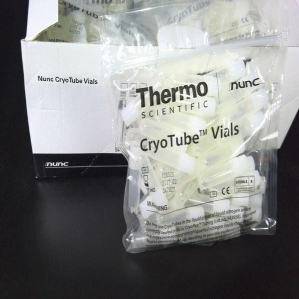 Thermo Scientific Cryogenic Tube External Thread 1.8 ml 450 Tubes Lab Consumables::Tubes, Vials, and Flasks Thermo Scientific