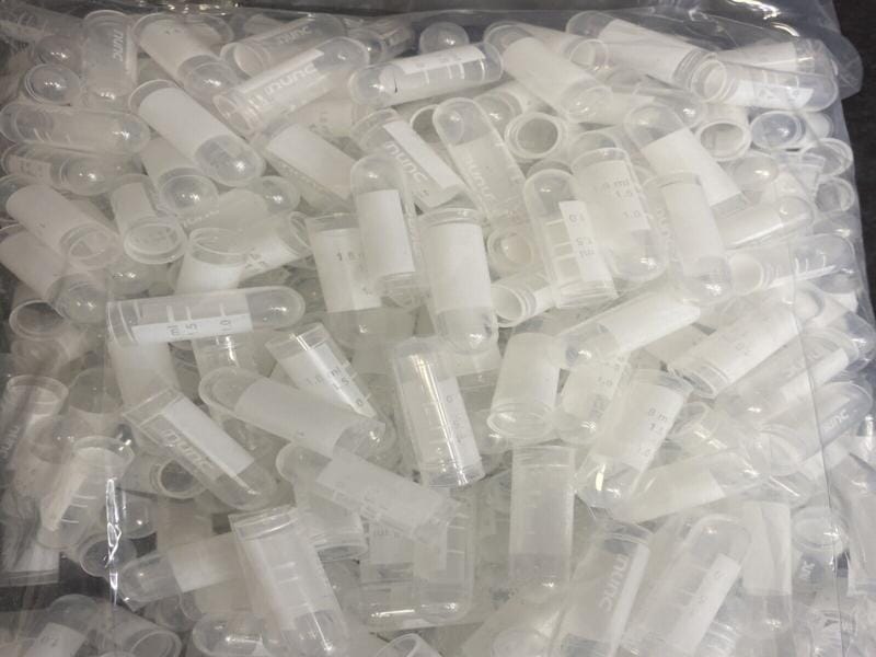 Thermo Scientific Cryotube 1.8 ml Polypropylene Sealed 500 Tubes Lab Consumables::Tubes, Vials, and Flasks Thermo Scientific