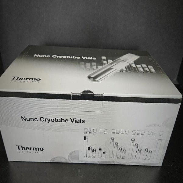 Thermo Scientific Cryotube Vial 1.8 ml Starfoot Sealed Packs Box with 450 Vials Lab Consumables::Tubes, Vials, and Flasks Thermo Fisher