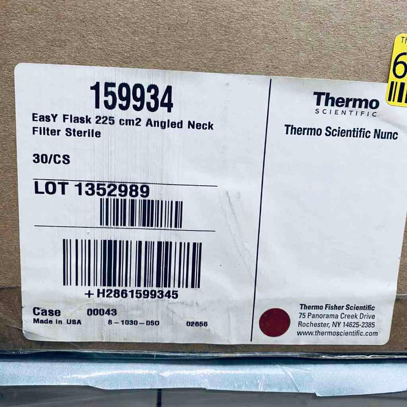 Thermo Scientific Culture Flask EasYFlask 225 cm2 Case of 30 Flasks Lab Culture Flask Thermo Scientific