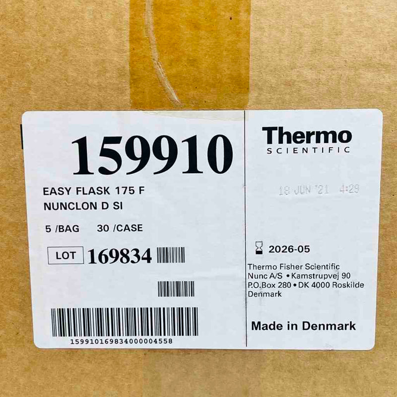 Thermo Scientific Culture Flask EasYFlask Nunclon Delta 175 cm2 Total of 30 Flasks Lab Culture Flask Thermo Scientific