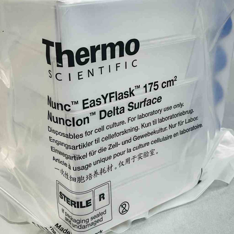Thermo Scientific Culture Flask EasYFlask Nunclon Delta 175 cm2 Total of 30 Flasks Lab Culture Flask Thermo Scientific