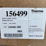 Thermo Scientific Culture Flask Nunc EasYFlask 75 cm2 Nunclon Delta Surface - Case of 100 Lab Culture Flask Thermo Scientific
