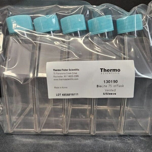 Thermo Scientific Culture Flask Vented 75 cm2 PS Case of 100 Flasks Lab Consumables::Tubes, Vials, and Flasks Thermo Scientific