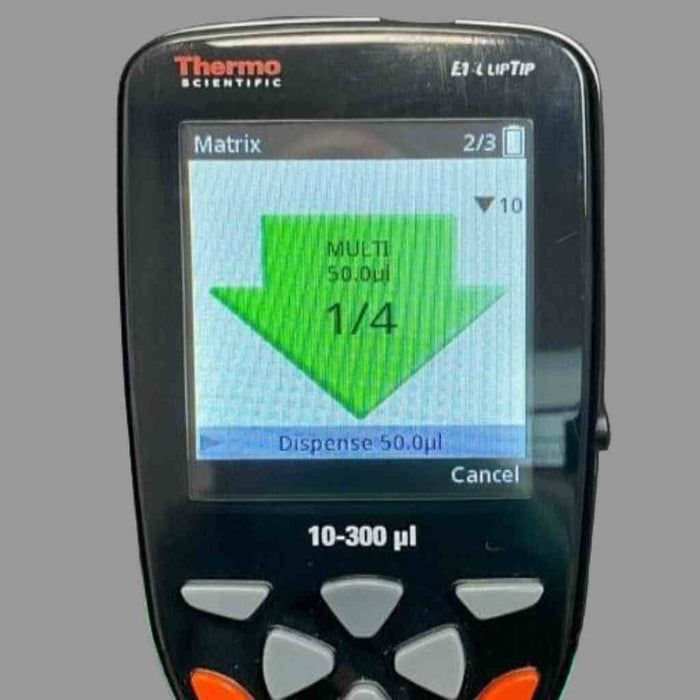 Thermo Scientific E1 Clip Tip Digital Pipette 300 ul 12 Channel Pipettors/Automatic Pipettes Thermo Scientific