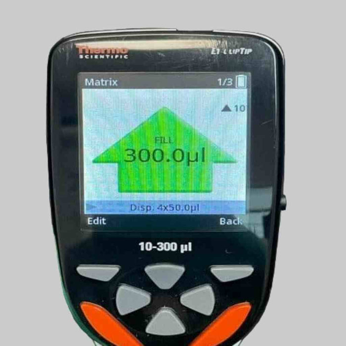 Thermo Scientific E1 Clip Tip Digital Pipette 300 ul 12 Channel Pipettors/Automatic Pipettes Thermo Scientific