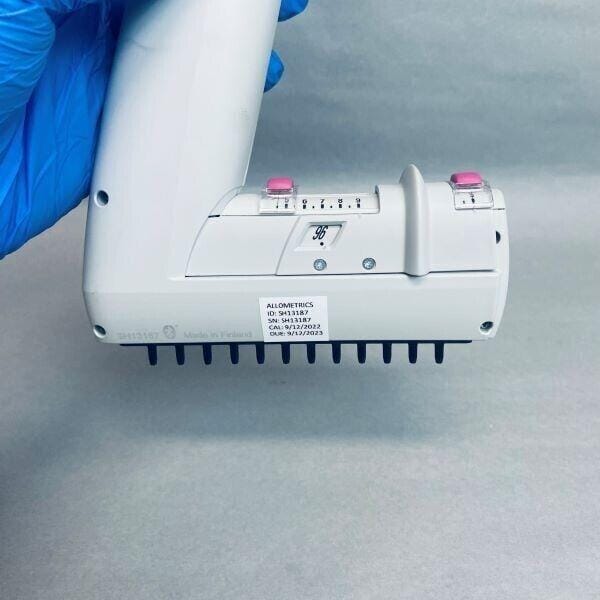 Thermo Scientific E1-ClipTip 12 Channel 0.5 - 12.5 ul Adjustable Tip Spacing Multichannel BlueTooth Pipettes Thermo Scientific