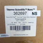 Thermo Scientific EZ Flip Conical Tube 50 ml Case of 500 Tubes Centrifuge Tubes Thermo Scientific