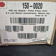 Thermo Scientific Filter Unit 150 ml Rapid Flow 0.2 um Case of 12 Filter Units Filters Thermo Scientific