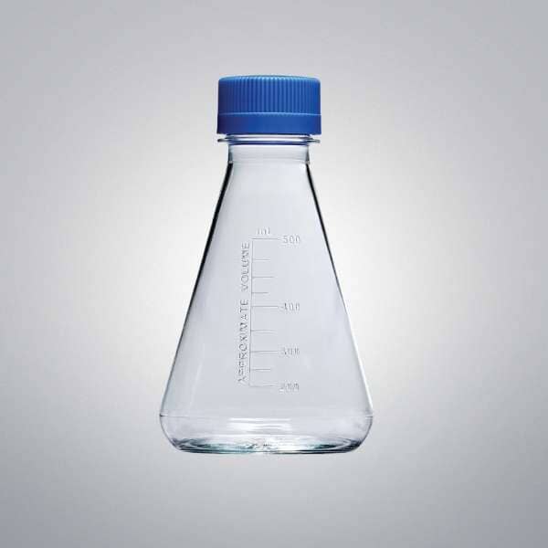 Thermo Scientific Flask with Vented Closure 500 mL Case of 12 Flasks Lab Flasks Thermo Scientific
