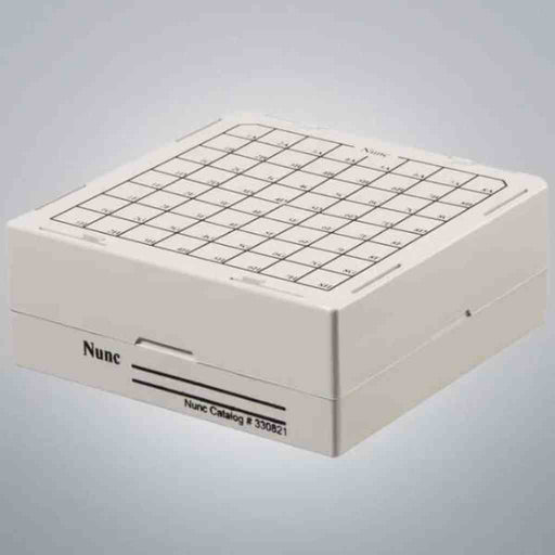 Thermo Scientific Freezer Storage Box Holds 64 1.5 ml Vials Qty 8 Cryoboxes Tube Racks Thermo Scientific