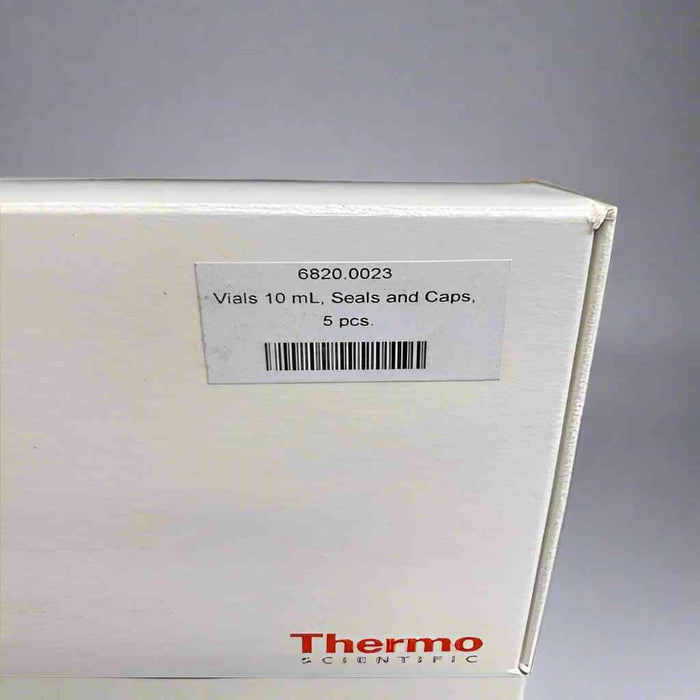 Thermo Scientific Glass Vial 10 ml with Seals and Caps - 10 Vials Vials Thermo Scientific