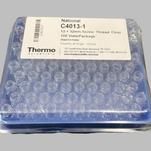 Thermo Scientific Glass Vial 2 ml Screw Top 12 x 32 mm 400 Vials Lab Consumables::Tubes, Vials, and Flasks Thermo Scientific