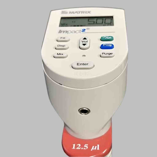 Thermo Scientific Impact2 Multichannel Pipette 8 Channel 12.5 ul New Batteries Pipettors/Automatic Pipettes Thermo Scientific