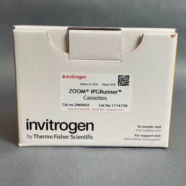 Thermo Scientific Invitrogen ZOOM IPGRunner Cassettes Total of 5 Cassettes Lab Equipment: Other Lab Equipment Thermo Scientific