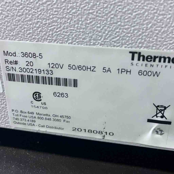 Thermo Scientific Lab-Line Vacuum Oven with LED Display 19.8 L 0.7 cu ft Lab Incubators Thermo Scientific