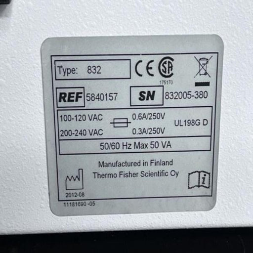 Thermo Scientific Labsystems 832 Reagent Dispenser Multidrop 384 Well w Warranty Lab Equipment::Other Lab Equipment Thermo Scientific