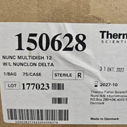 Thermo Scientific Microplate 12 Well 2 ml PS Case of 75 Plates Lab Consumables::Storage and Culture Plates Thermo Scientific
