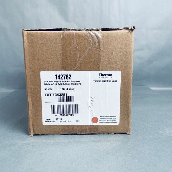 Thermo Scientific Microplate 384 Well 120 ul White PS Case of 30 Plates Lab Consumables::Storage and Culture Plates Thermo Scientific