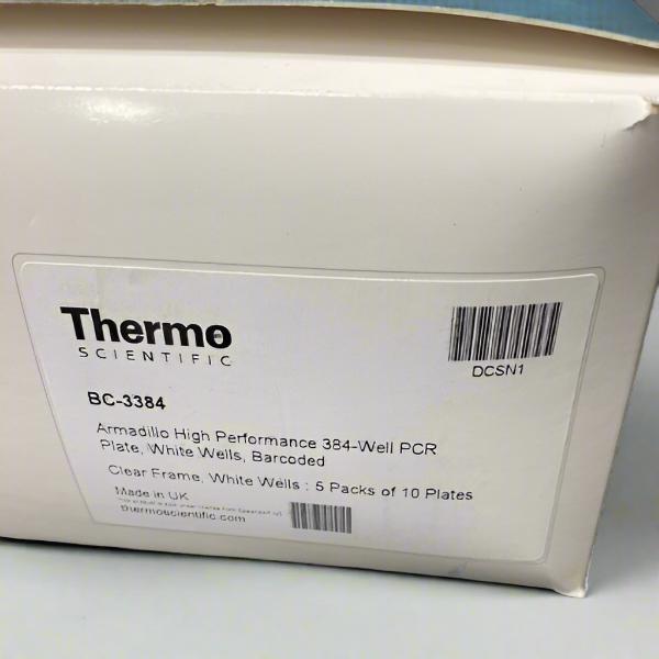 Thermo Scientific Microplate 384 Well Barcoded Sealed 50 Plates Lab Consumables::Storage and Culture Plates Thermo Scientific