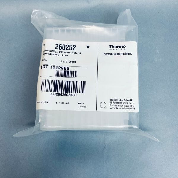 Thermo Scientific Microplate 96 Well 1 ml Deep Well PP Total of 65 Plates Petri Dishes/Culture Plates Thermo Scientific