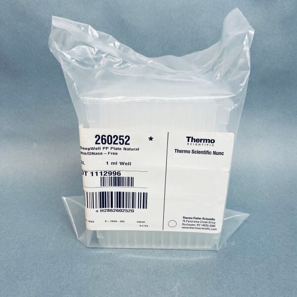 Thermo Scientific Microplate 96 Well 1 ml Deep Well PP Total of 65 Plates Petri Dishes/Culture Plates Thermo Scientific