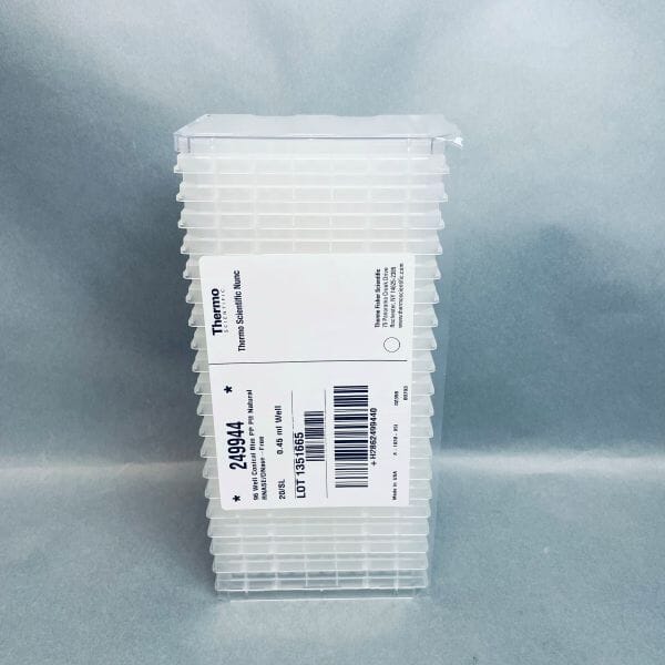 Thermo Scientific Microplate 96 Well 450 ul Polypropylene Case of 120 Plates Petri Dishes/Culture Plates Thermo Scientific