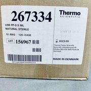 Thermo Scientific Microplate 96 Well U Well 0.5 ml Total of 110 Plates Petri Dishes/Culture Plates Thermo Scientific