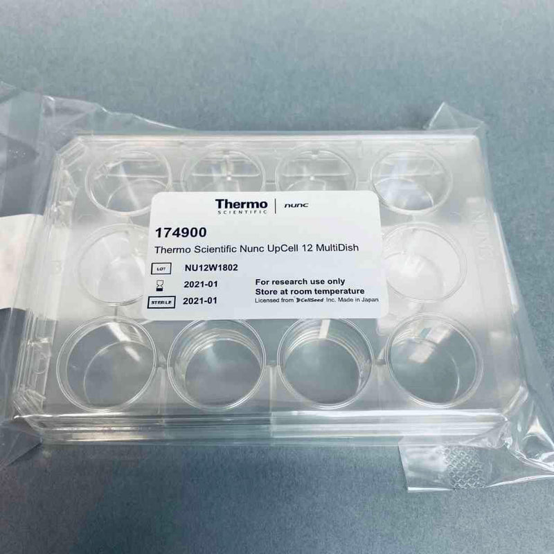 Thermo Scientific Microplate UpCell 12 Well Multidish 2 ml Case of 6 Plates Petri Dishes/Culture Plates Thermo Scientific