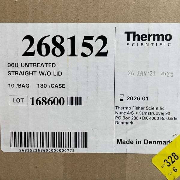 Thermo Scientific Microplate without Lid 96 Well PS Case of 180 Plates Lab Consumables::Storage and Culture Plates Thermo Scientific