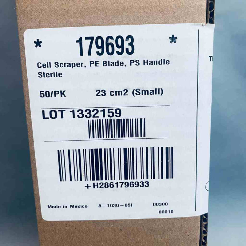 Thermo Scientific Nunc Cell Scraper 23 cm Individually Sealed Box of 50 Cell Culture Tools Thermo Scientific