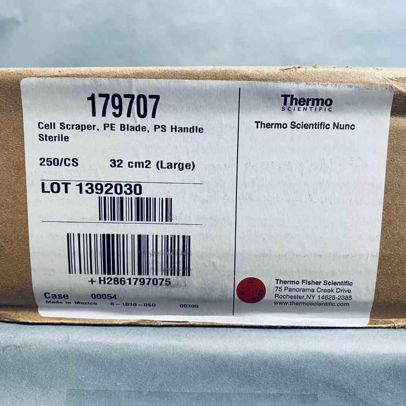 Thermo Scientific Nunc Cell Scraper 32 cm Case of 250 Scrapers Cell Culture Tools Thermo Scientific