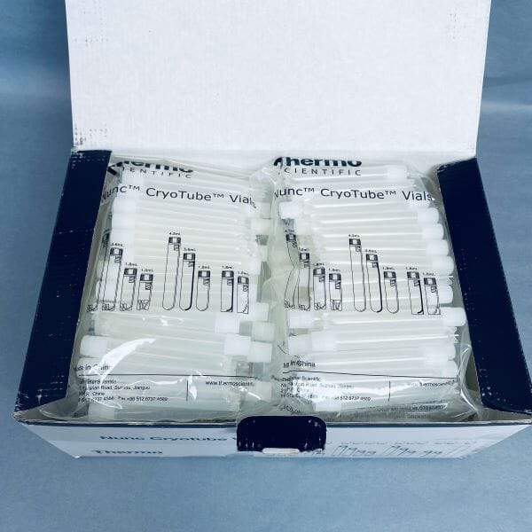 Thermo Scientific Nunc Cryotube Freezer Vial 4.5 ml Case of 300 Vials Vials Themo Scientific