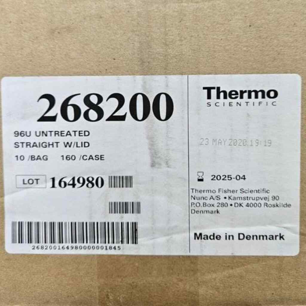 Thermo Scientific Nunc 微孔板96 孔无菌带盖— Life Sciences Trading