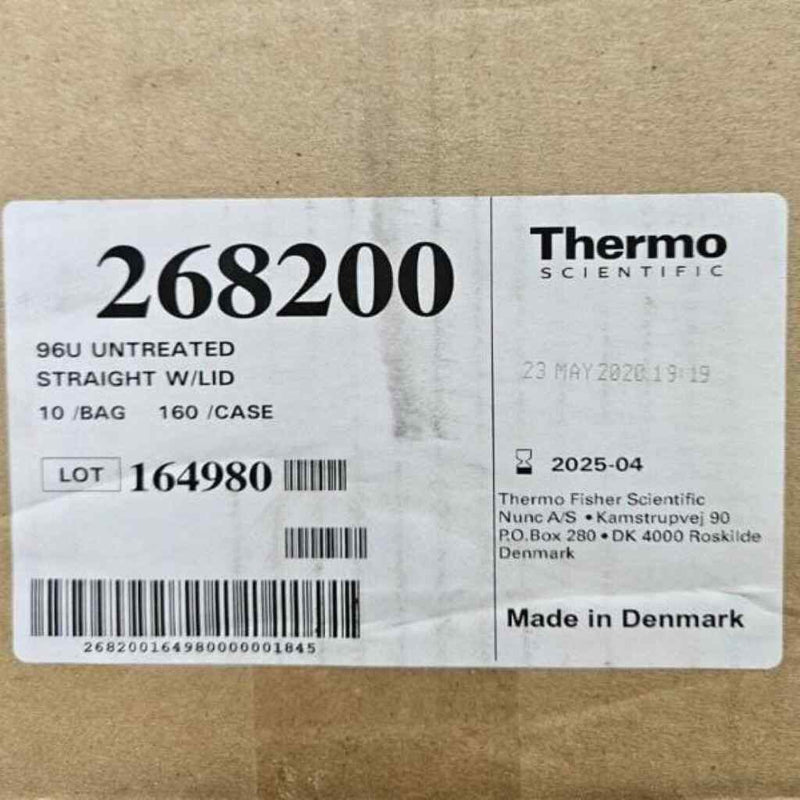 Thermo Scientific Nunc Microplate 96 Well PS Sterile with Lid Sealed 80 Plates Lab Consumables::Storage and Culture Plates Thermo Scientific