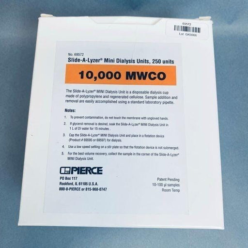 Thermo Scientific Pierce Slide-A-Lyzer Mini Dialysis Unit Lot of 165 Units Filters Thermo Scientific