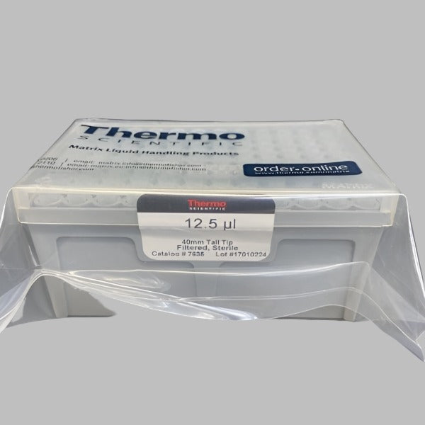 Thermo Scientific Pipette Tips 12.5 ul Tall 8 Racks with 96 Tips Each Pipettes & Pipette Tips Thermo Scientific