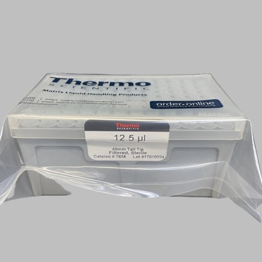 Thermo Scientific Pipette Tips 12.5 ul Tall 8 Racks with 96 Tips Each Pipettes & Pipette Tips Thermo Scientific