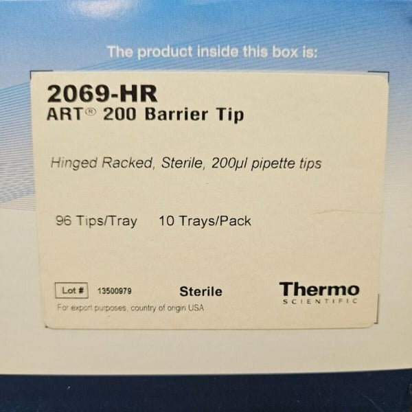 Thermo Scientific Pipette Tips 200 ul 9 Racks with 96 Tips Each Pipettes & Pipette Tips Thermo Scientific