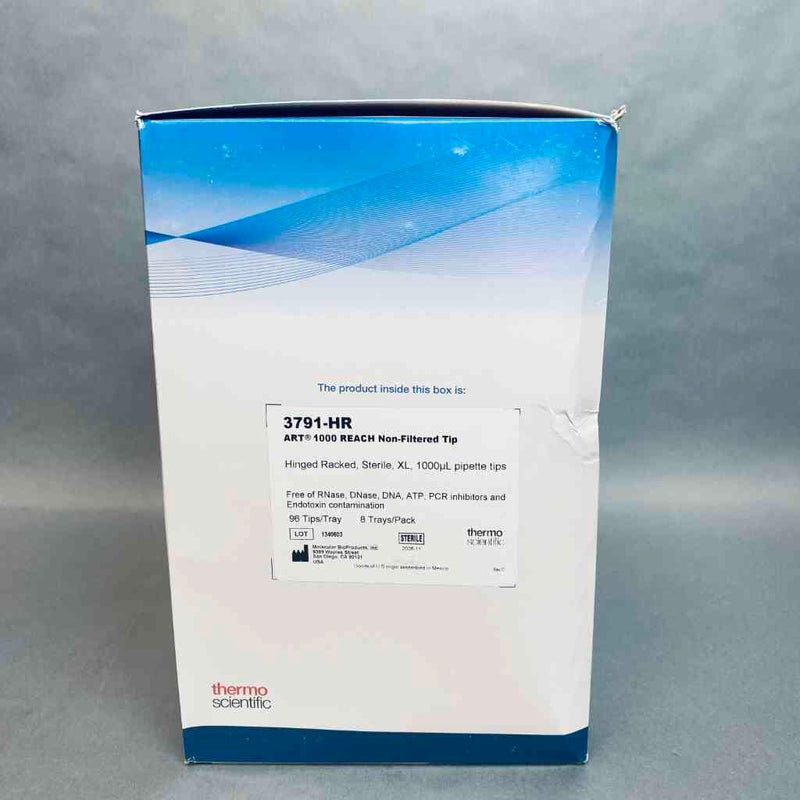 Thermo Scientific Pipette Tips ART 1000 ul REACH Sterile 32 Racks of 96 Tips Each Pipettes & Pipette Tips Thermo Scientific